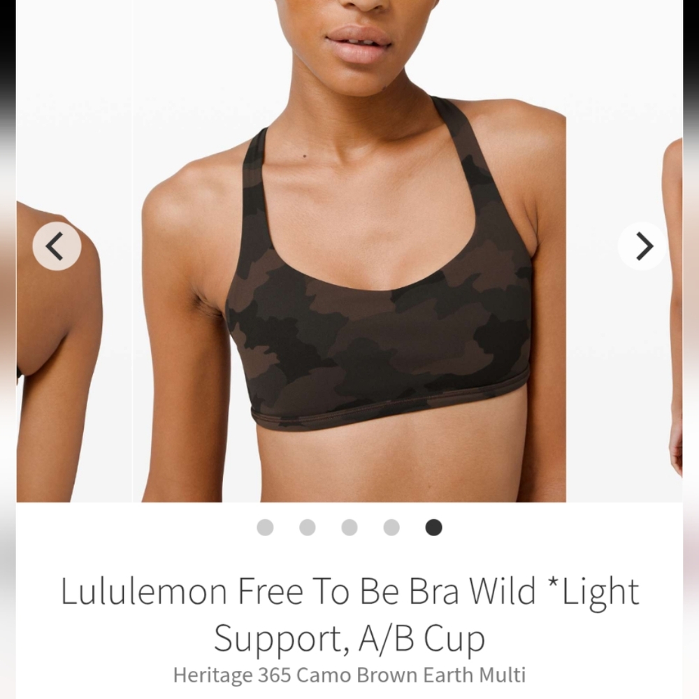 Lululemon Free To Be Bra